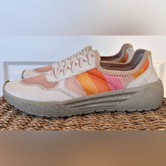 PSUDO Women’s Court Colorblock Washable‎ Sneakers Size 7 - Picture 5 of 9